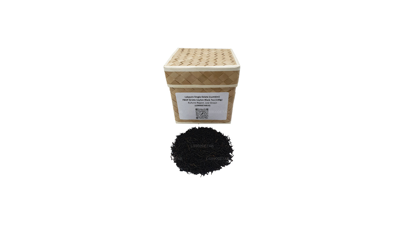 Lakpura シングルエステート (ルンビニ) FBOP グレードセイロン紅茶 (100g)